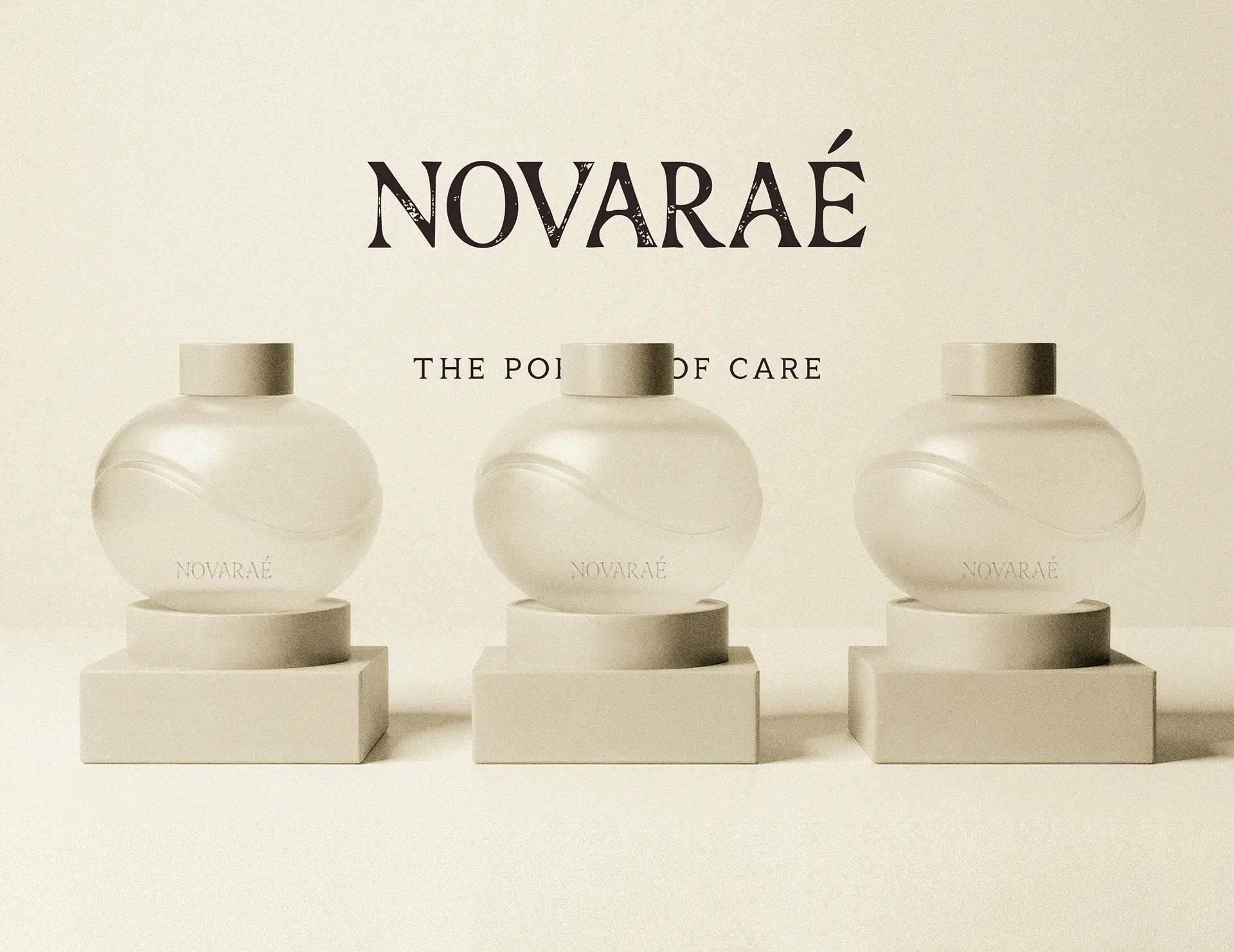 Brand identity design and Packaging for haircare brand including logo